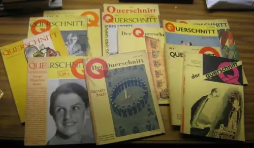Querschnitt, Der. - Wedderkop, H. v. (Hrsg.) - Wittner, Victor (Red.) - Paul Valery, Andre Gide, Hans Fallada, Aldo Dami, S. Kracauer, Irmgard Keun, Robert Musil, Franz Kafka, Aldous Huxley, Rudolf Grossmann, Ada Niel, Max Brod, Franz Werfel, Thomas Mann 