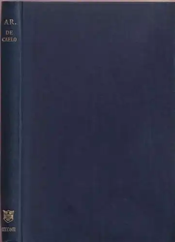Aristoteles.- D.J. Allan: Aristotelis de caelo libri quattuor (4). (= Scriptorum classicorum bibliotheca oxoniensis / Oxford Classical Texts). 