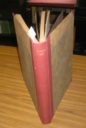 Münchner Jugend.- Georg Hirth (Begr.) - Eugen Kalkschmidt, Fritz v. Ostini, Franz Langheinrich u.v.a: Münchner Jugend 1921. Band I und II mit den Nummern 1 - 31 komplett. 