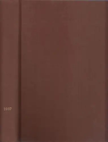Schulungsbrief, Der.- Der Reichsorganisationsleiter der NSDAP, Hauptschulungsamt u. Schulungsamt der DAF / Franz H. Woweries (Schriftltg): Der Schulungsbrief. IV. Jahrgang 1937, 1. Folge. Januar - Dezember komplett. Beispiele aus dem Inhalt: Heiligtum der