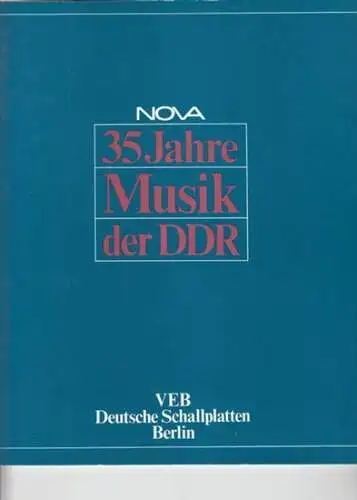 Nova. - Erika Krökel (Red.): Nova. 35 Jahre Musik der DDR. 