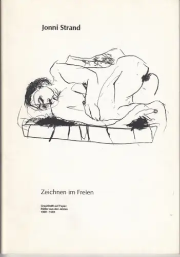 Strand, Jonni: Zeichnen im Freien. - signiert !. 