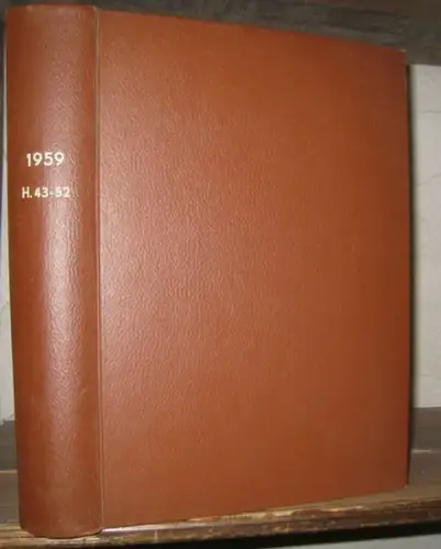 Spiegel, Der.   Herausgeber: Rudolf Augstein.   Ferhat Abbas, Friedrich Karl Otto Dibelius, Siegfried Balke, Hans Kilb, Theodor Oberländer, Werner Höfer, Sigmund Freud.. 