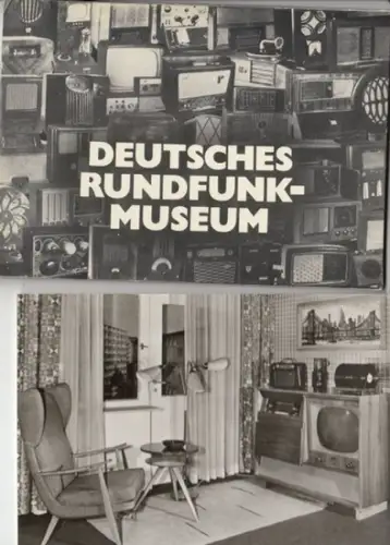 Deutsches RundfunkMuseum Berlin.   Fotos: Andreas Springer: Deutsches Rundfunk Museum.   Motive: Rundfunk Empfänger / Lautsprecher aus den Anfängen des Rundfunks / Gerätedemonstrations.. 