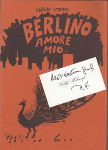 Staino, Sergio: Berlino amore mio. - mit signiertem Kärtchen des Verlegers Heikamp !. 