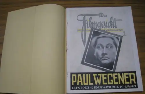 Wegener, Paul. - herausgegeben von Wolfgang Martini. - eingeleitet von demselben und Margarete Lange-Kosak: Das Filmgesicht: Paul Wegener. 