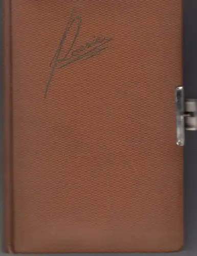 anonym.   Poesie Album.   Berlin Friedenau, Niederschönhausen, Pankow, Reinickendorf.   Potsdam, Poesiealbum.   Einträge zumeist von Mitschülerinnen und Freundinnen, u.. 