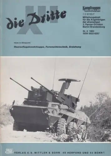 Dritte, die.   Traditionsverband der ehemaligen 3. Panzer Division Berlin Brandenburg / Arbeitskreis "Kampftruppen/Kampfunterstützungstruppen" (Hrsg.).   Timpe, Heinrich Kral (Red.).   Birnstiel.. 