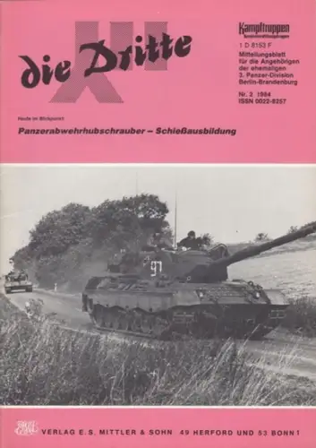 Dritte, die.   Traditionsverband der ehemaligen 3. Panzer Division Berlin Brandenburg / Arbeitskreis "Kampftruppen/Kampfunterstützungstruppen" (Hrsg.).   Timpe, Heinrich Karl (Red.).   Doepner.. 