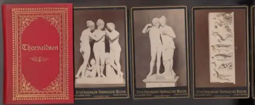 Thorvaldsen, Bertel. - Fotog.: E(dvard) V(aldemar) Harboe (1834-1883): Thorvaldsen. Efter Originalen i Thorvaldsens Museum, eneberettiget. 
