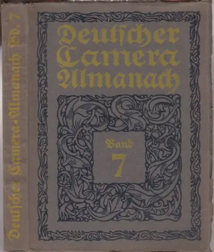 Deutscher Kamera Almanach.   begründet von Fritz Loescher.   herausgegeben von Otto Ewel.   Loescher, Fritz / Hanneke, Paul / Beck, Josef.. 