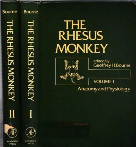 Bourne, Geoffrey H. (Ed.): The Rhesus Monkey - complete in 2 volumes. Vol. I: Anatomy and Physiology / Vol. II: Managemant, Reproduction and Pathology. 