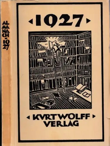 Wolff Verlag.   Almanach.   Beiträge: Theodor Demmler / Emil Preetorius / Curt Glaser über Ernst Ludwig Kirchner / Max Sauerlandt / Rene.. 