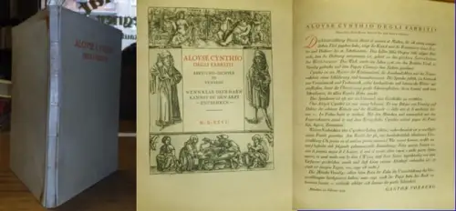 Cynthio degli Fabritii, Aloyse: Aloyse Cynthio Degli Fabritii (Arzt und Dichter in Venedig) : Wenn klar dein Harn kannst du den Arzt entbehren.. 