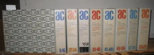 Internationale Asbestzement Revue.   F.F. Adler, S. Steiger, L. Mellinger u.a. (Red.): Revue internationale d'amiante ciment / Internationale Asbestzement Revue / International asbestos cement.. 