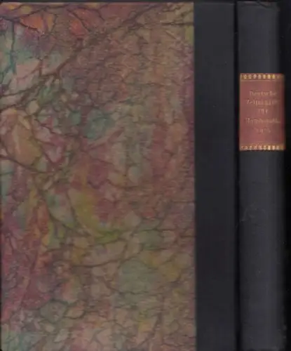 Meng, Heinrich (Hrsg.).   Otto Leeser / Schlegel, E. / Stearns, Guy Beckley / Günther, Bruno / Harder, Max / Gisevius (Autoren).. 