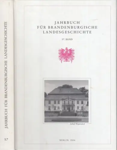 Jahrbuch für brandenburgische Landesgeschichte.   Escher, Felix und Henning, Eckart (Hrsg.).   mit Beiträgen von  Lieselott Enders, Siegfried Griesa, Günter Nagel, Carmen.. 