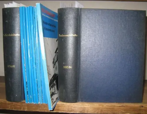 BuchenwaldHefte. - herausgegeben von der Nationalen Mahn- und Gedenkstätte Buchenwald. - Redaktionskollegium: Gisela Börnert, Ewald Deyda, Richard Kucharczyk u. a: Buchenwaldheft / Buchenwald-Heft. Vollständige Reihe der Hefte 1-33, 1976 - 1989. 