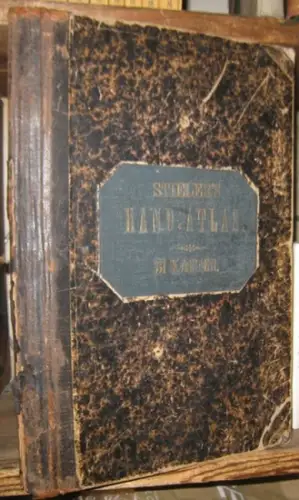 Stieler. - Handatlas. - bearbeitet von Herm. Berghaus, C. Vogel, A. Petermann, F. v. Stülpnagel (Nrn. 6, 27, 28, 29 und 30) u. a: Stieler's Hand-Atlas. Auswahl in 31 Karten, so komplett. - zum Inhalt siehe Anmerkung. 