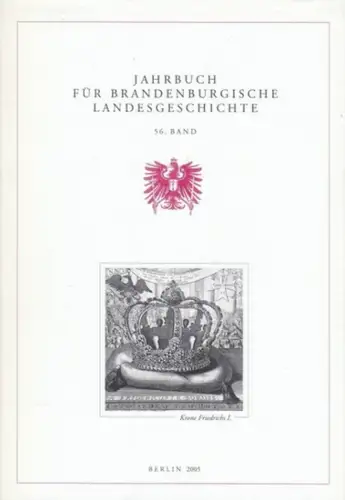 Jahrbuch für Brandenburgische Landesgeschichte.   Felix Escher / Lorenz Friedrich / Dr. Heinz Gebhardt / Eckart Henning / Martin Henning / Gerhard Küchler /.. 