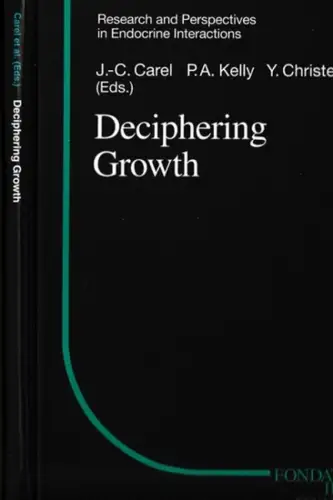 Carel, J.-C. - P.A. Kelly, Y. Christen (Ed.): Deciphering Growth. 