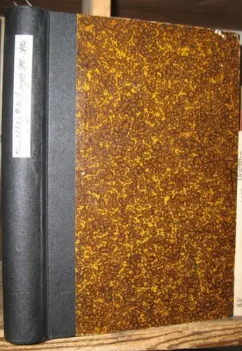 Kleeblatt. - Heraldischer Verein Zum Kleeblatt in Hannover (Hrsg.). - Red.: H. Ahrens. - v. Kortzfleisch u. a: Mittheilungen des Heraldischen Vereins 'Zum Kleeblatt in Hannover / Heraldische Mitteilungen. II. -V. Jahrgang 1891-1894 in einem Band, jeweils 