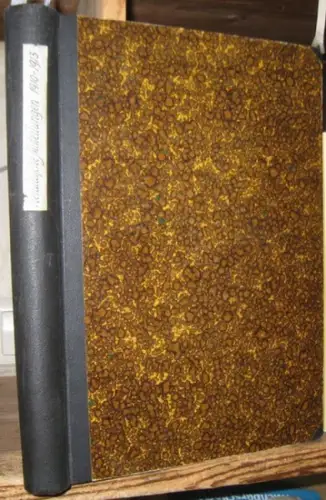 Kleeblatt. - Heraldischer Verein Zum Kleeblatt in Hannover (Hrsg.). - Red.: H. Ahrens: Heraldische Mitteilungen. XXI.-XXIV. Jahrgang 1910-1912 in einem Band, jeweils komplett mit den Nummern 1-12. Angebunden sind die Nummern 1-10 (von 12) des Jahrgangs 19