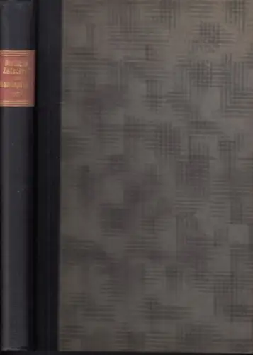 Rabe, Hanns (Hrsg.). - Volk, Georg / Gescher, Julius / Tischner, Rudolf / Haehl, Erich / Heydloff, Elisabeth / Schier, Josef / Stockebrand / Oemisch, Reinhard / Tischner, Rudolf / Aebly (Autoren) -- Reinhold Honcamp, Bastanier, W. Grabert, H. Rabe, Julius