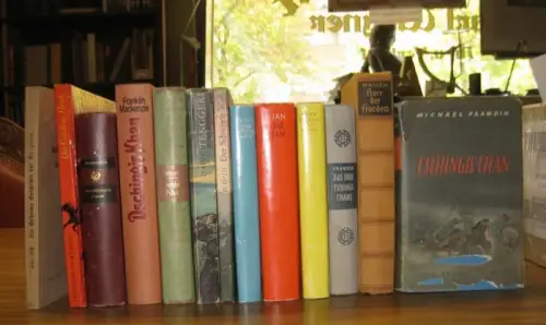 Dschingis Khan (Chan) / Goldene Horde / Temudschin.   Rudolf Rauch / Michael Prawdin / W. Jan / Kurt David / Harold Lamb /.. 