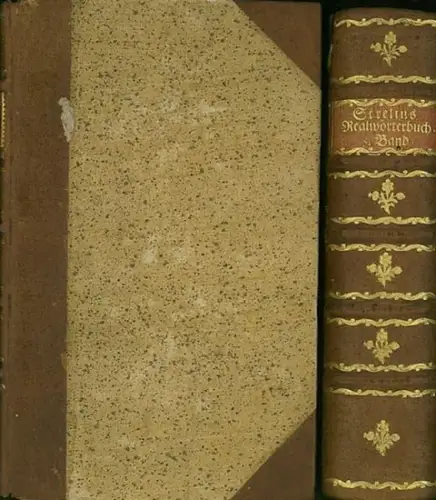 Strelin, Georg Gottfried: Realwörterbuch für Kameralisten und Oekonomen. Sechster Band, von Maulbeerbaum bis Risico. Mit 2 Kupfertafeln. 