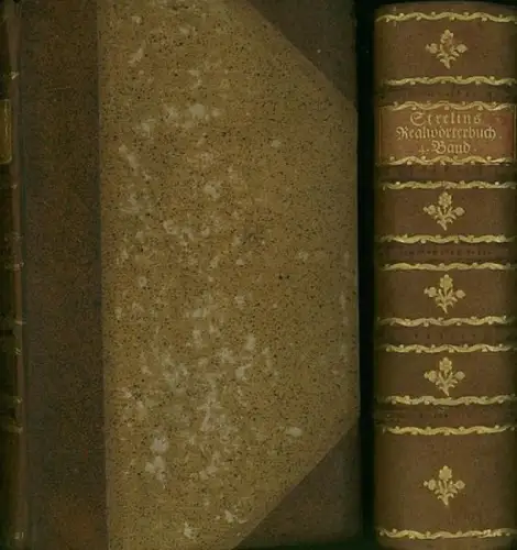 Strelin, Georg Gottfried: Realwörterbuch für Kameralisten und Oekonomen. Erster Band, welcher den Buchstaben A enthält. Mit 2 Kupfertafeln. 