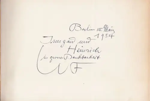 Fries, Willy - Samuel Voellmy (Einführung): Die Fresken zum Leben des Armen Mannes von Willy Fries. 