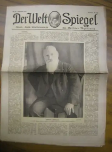WeltSpiegel, Der. - Flemming, J. D. Hans (Red.): Der Welt Spiegel. Jahrgang 1914, 26. Juli, Nr. 60. Illustrierte Halb-Wochenschrift des Berliner Tageblatts. 