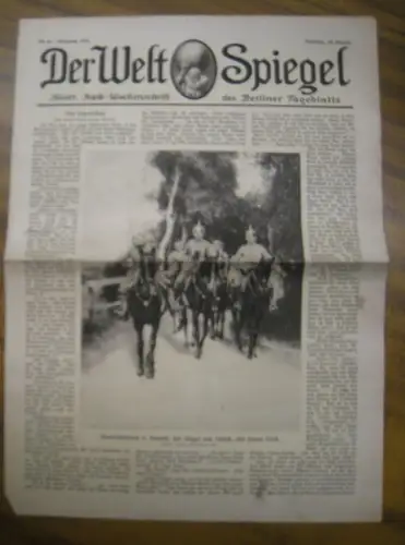WeltSpiegel, Der. - Bauer, Max (Red.): Der Welt Spiegel. Jahrgang 1914, 16. August, Nr. 66. Illustrierte Halb-Wochenschrift des Berliner Tageblatts. 