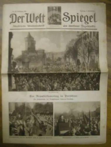 WeltSpiegel, Der. - Bauer, Max (Red.): Der Welt Spiegel. Jahrgang 1924, 2. November, Nr. 44. Illustrierte Wochenschrift des Berliner Tageblatts. 