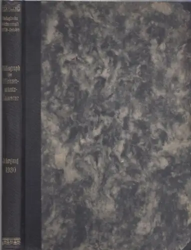 Pflanzenschutz. - Morstatt, H. (Bearb.) - Biologische Reichsanstalt für Land- und Forstwirtschaft in Berlin-Dahlem (Hrsg.): Bibliographie der Pflanzenschutzliteratur. Das Jahr 1930. 