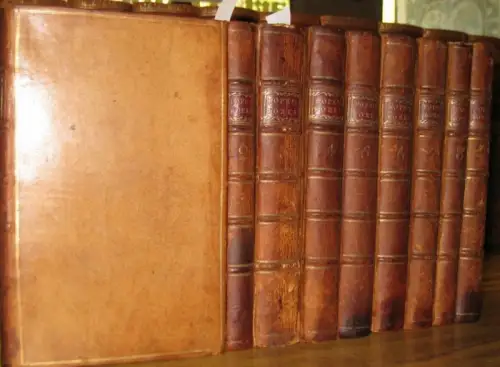 Pope, Alexander: The works of Alexander Pope Esq. In nine Volumes, complete. With his last Cirrections, additions, and improvements: together with the commentary and notes of his editor. I) Juvenile Poems. II) Translations and imitations. III) Moral Essay