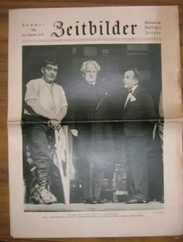 Zeit-Bilder Voss. - Meyer, Wilhelm (Red.): Zeitbilder. Jahrgang 1930, Nummer 39, 28. September. Beilage zur Vossischen Zeitung. 