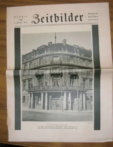 Zeit-Bilder Voss. - Meyer, Wilhelm (Red.): Zeitbilder. Jahrgang 1930, Nummer 40, 05. Oktober. Beilage zur Vossischen Zeitung. 