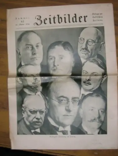 Zeit-Bilder Voss. - Meyer, Wilhelm (Red.): Zeitbilder. Jahrgang 1930, Nummer 42, 19. Oktober. Beilage zur Vossischen Zeitung. 