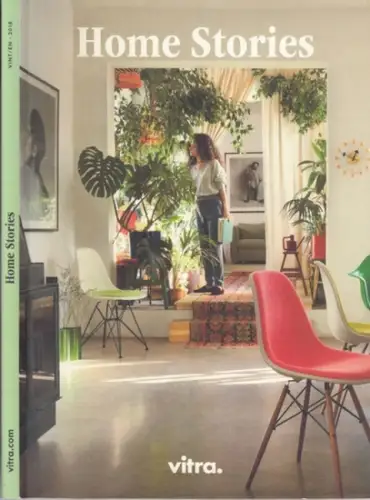 Home stories. - Vitra. - concept, design, art direction: Studio AKFB, Munich. - photography: Florian Böhm: Home stories. - contents. Dine / anniversaries / Relax / Vitra Sofa Stories / Live / VitraOriginal / Work / Vitra Campus / Play / Index. 