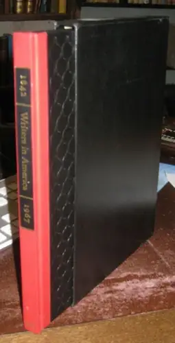 WINTERICH, JOHN T. - with illustrations by Fritz Kredel. - Foreword by Francis S. Madden: Writers in America 1842 - 1967. - short introduction of the following poets (Kurzvorstellung folgender Dichter): Charles Dickens; James Fenimore Cooper; William Cull