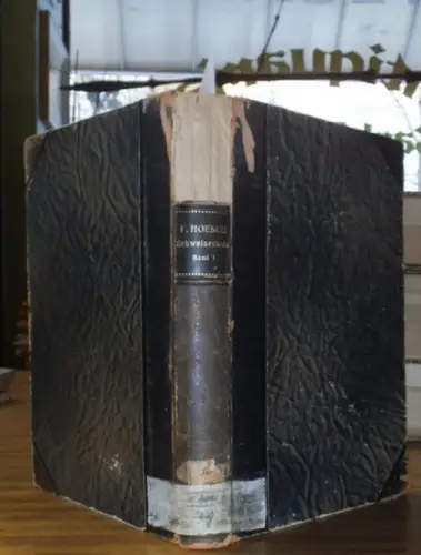 Hoesch, Felix: Die Schweinezucht. Naturgeschichte, Rassengeschichte, Züchtung und Haltung der Hausschweine, ihre Stellung in der Betriebslehre und der Volkswirtschaft. Ein Lehrbuch. Erster Band. I. Naturgeschichte.. 