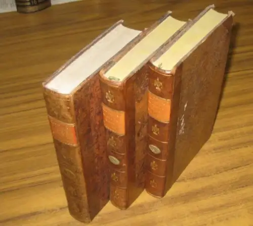 Molbech, Christian: Briefe über Schweden im Jahre 1812. Aus dem Dänischen übersetzt mit Anmerkungen und Zusätzen des Verfassers. 1. bis 3. Theil in 3 Bänden. 