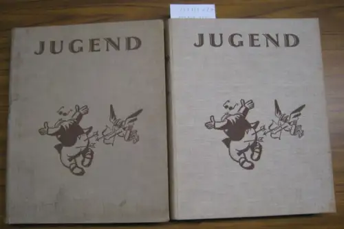 Münchner Jugend.- Georg Hirth (Begr.) - Franz Schoenberner u.a: Münchner Jugend - Jahrgang 1930 komplett in zwei Bänden. 1. Halbjahr: Nr. 1-26 / 2. Halbjahr: Nr. 27 - Nr. 52. 
