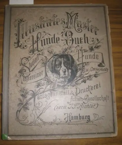Hundebuch, illustriert.   Bungartz, Jean (Hrsg.): Illustrirtes [ illustriertes] Muster Hunde Buch. Studien rassereiner Hunde. Blätter für Züchter, Liebhaber, Kynologische Vereine und Freunde des.. 
