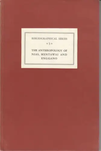 Suzuki, Peter: Critical survey of studies on the anthropolgy of Nias, Mentawei and Enggano ( = Koninklijk instituut voor Taal-, Land- en Volkenkunde, Bibliographical series 3 ). - signed by the author !. 