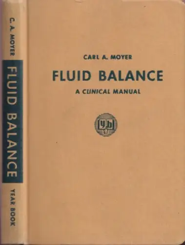 Moyer, Carl A: Fluid Balance - a Clinical Manual. 