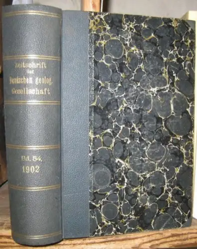 Zeitschrift der Deutschen Geologischen Gesellschaft. - B. Doss / K. Schlegel / W. von Knebel / Hoyer / A. Wichmann / Oppenheim / A. Missuna / E. Zimmermann / A. Denckmann / J. Felix & H. Lenk / E. Weinschenk / F. Drevermann / Th. Schmierer / C. Ochsenius 