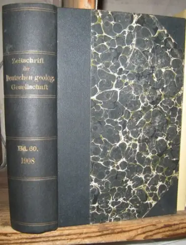Zeitschrift der Deutschen Geologischen Gesellschaft.   R. Hermann / F. Broili / Ernst Kalkowksy / A. Buxtorf / O. Schlagintweit / Curt Fröbe /.. 